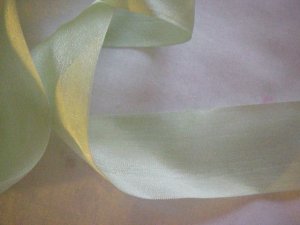 Vintage Japan silk ribbon mint g