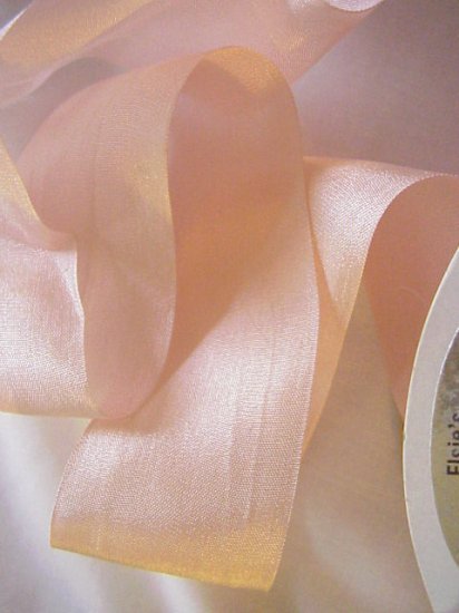 1 yd Vintage Japan silk ribbon dark pink 1 1/4" - Click Image to Close