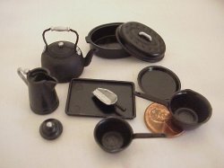 chrysnbon black kitchenware 3