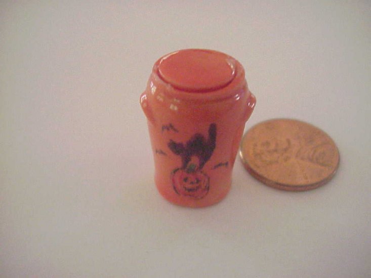 Porcelain jug with Halloween design l - Click Image to Close