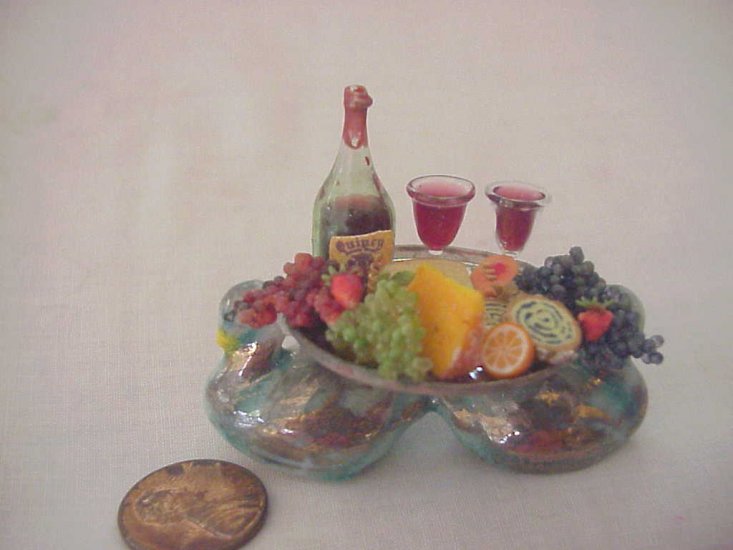 thin porcelain platter Halloween design J. Uyetake mm - Click Image to Close